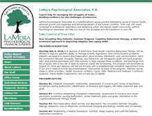Tablet Screenshot of lamorapsych.com